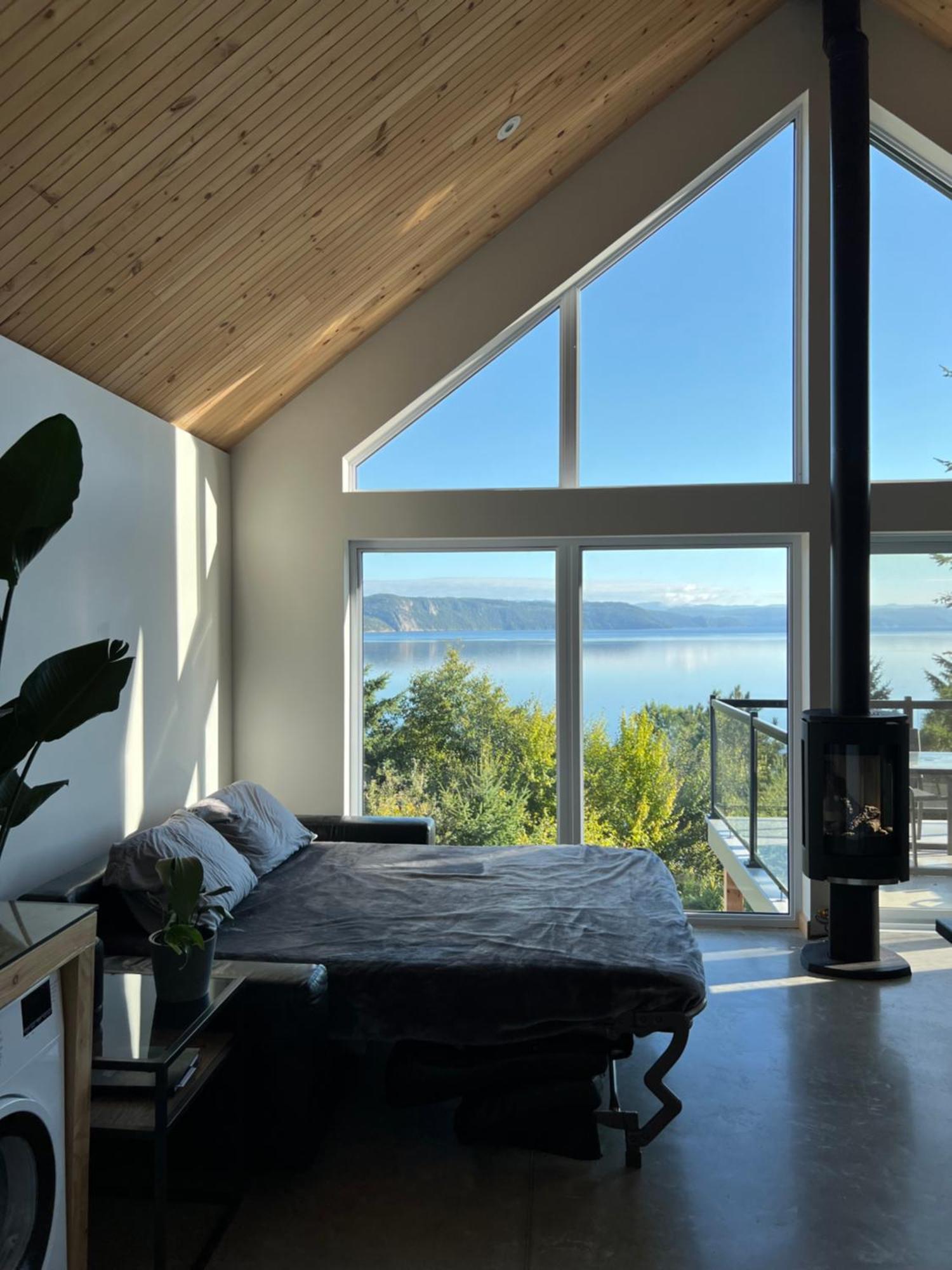 Magical Loft : Breathtaking View & Cozy Fireplace Chicoutimi エクステリア 写真